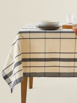 Candin Modern Checked Tablecloth