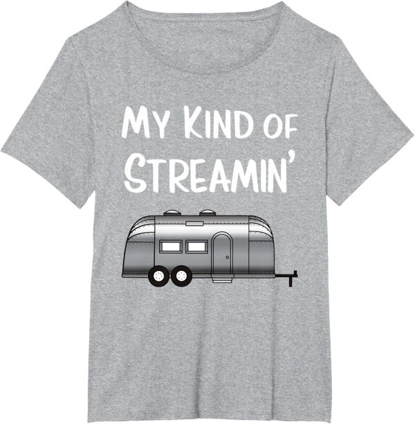 Streamin' Airstream Camping T-shirt